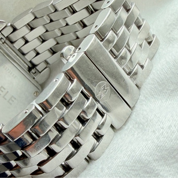 Michele Diamond DECO XL Chronograph Watch - Picture 14 of 16